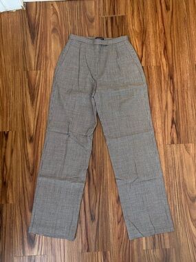 Ann Taylor Women's Wool Houndstooth Pleated Pants